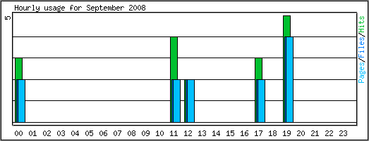 Hourly usage