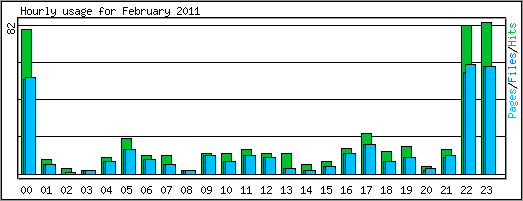 Hourly usage